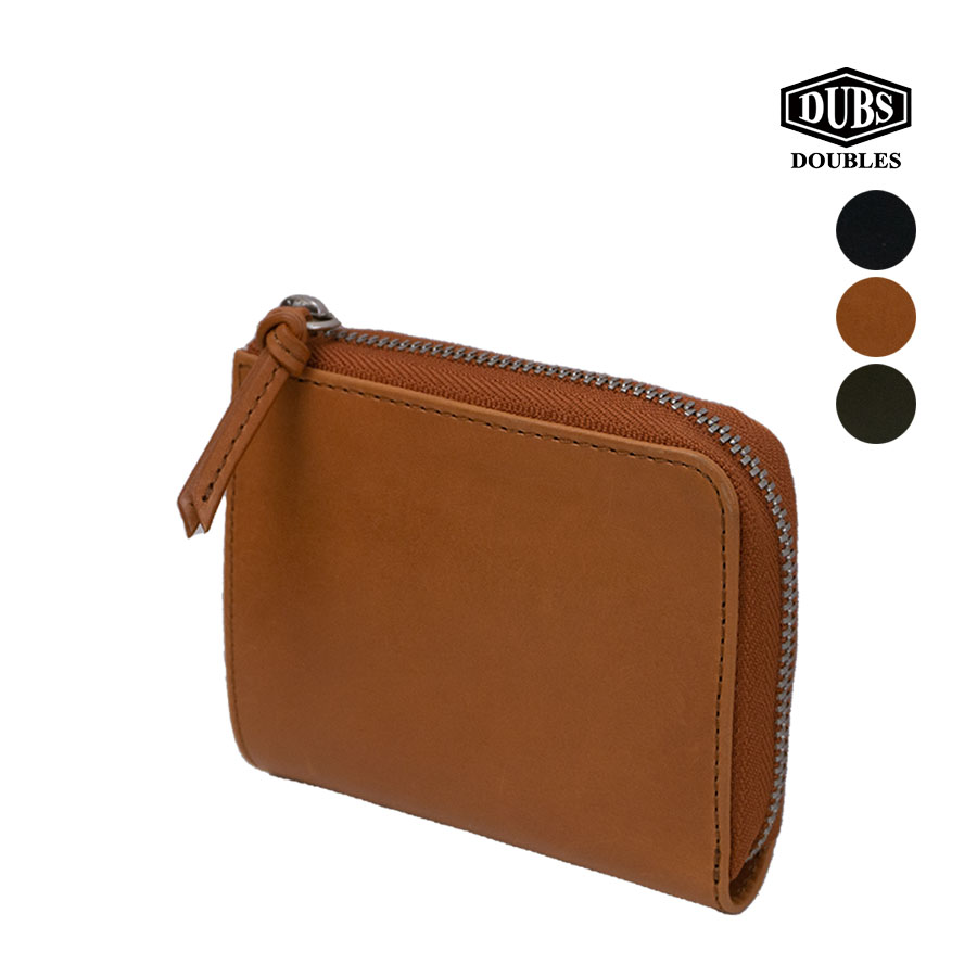 DOUBLES（ダブルス） 財布 メンズ 二つ折り 本革 革 レザー L