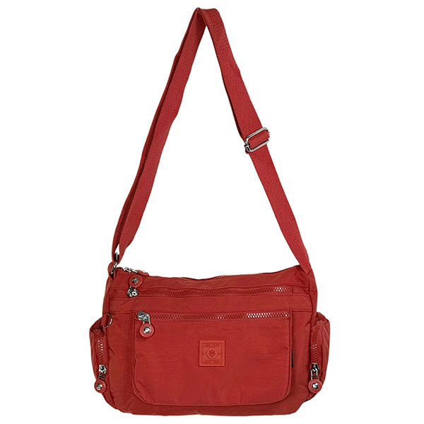 斜めがけバッグ ショルダーバック ショルダーバッグ レディース 黒 赤