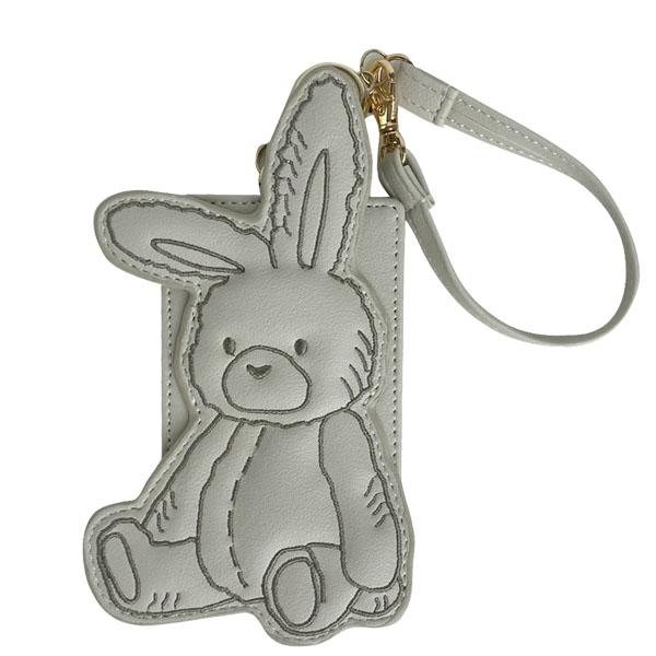 キッズ キーケース リール付き ランドセル用 女の子 伸びる 鍵入れ