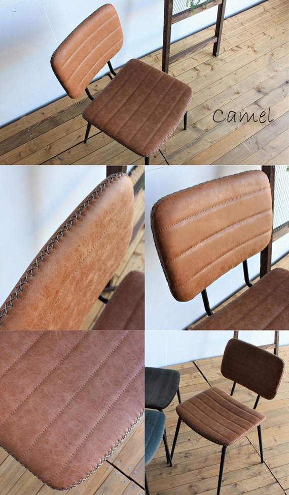 ダイニングチェア 2脚セット 北欧 おしゃれ カフェ 椅子 ソフトレザー