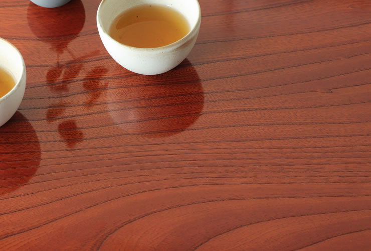 コタツ天板・こたつ天板単品 正方形 75cm角 木製（両面ケヤキ材