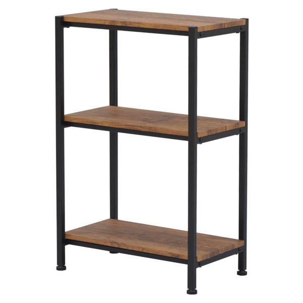 オープンラック『ブルックリンスタイル3段ラック』幅50cm 奥行き30cm