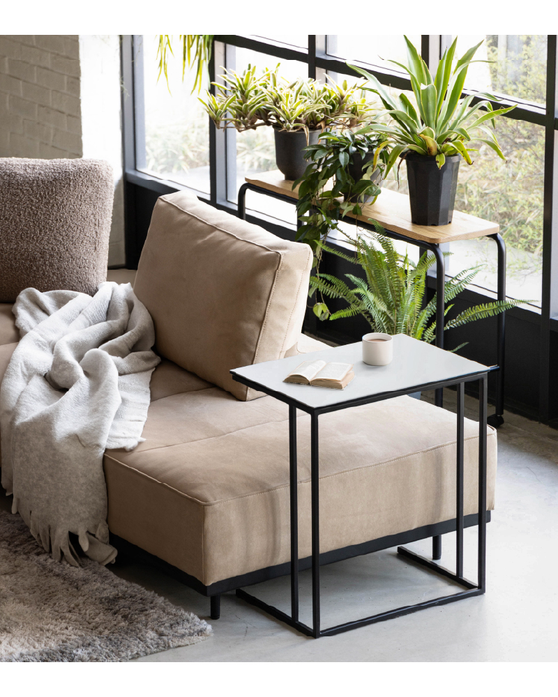 CRUSH CRASH PROJECT 【関家具公式】サイドテーブル スリム 幅56cm