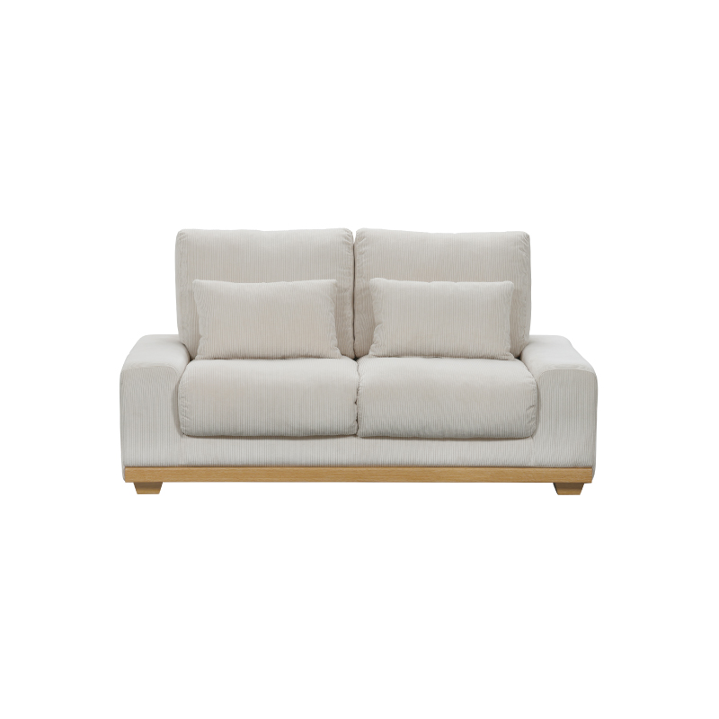 関家具 ソファー ソファ 2人掛け 二人掛け フェザー クッション付 布