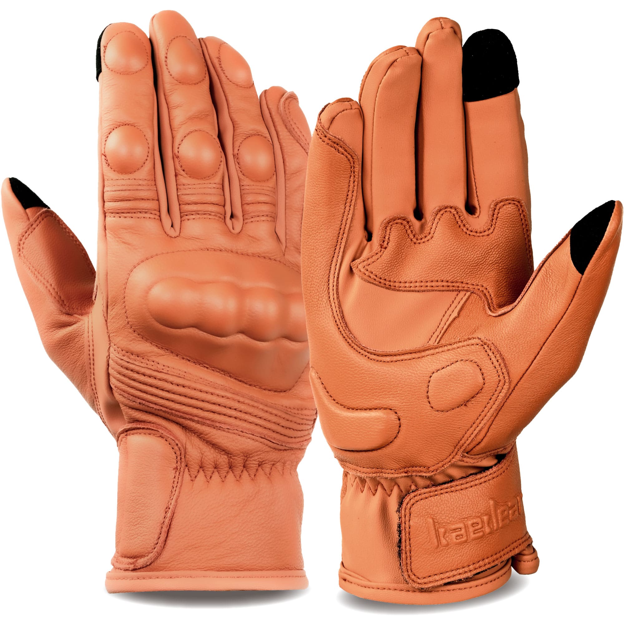 Kaedear（カエディア） バイク グローブ 革 春 夏 秋 レザー