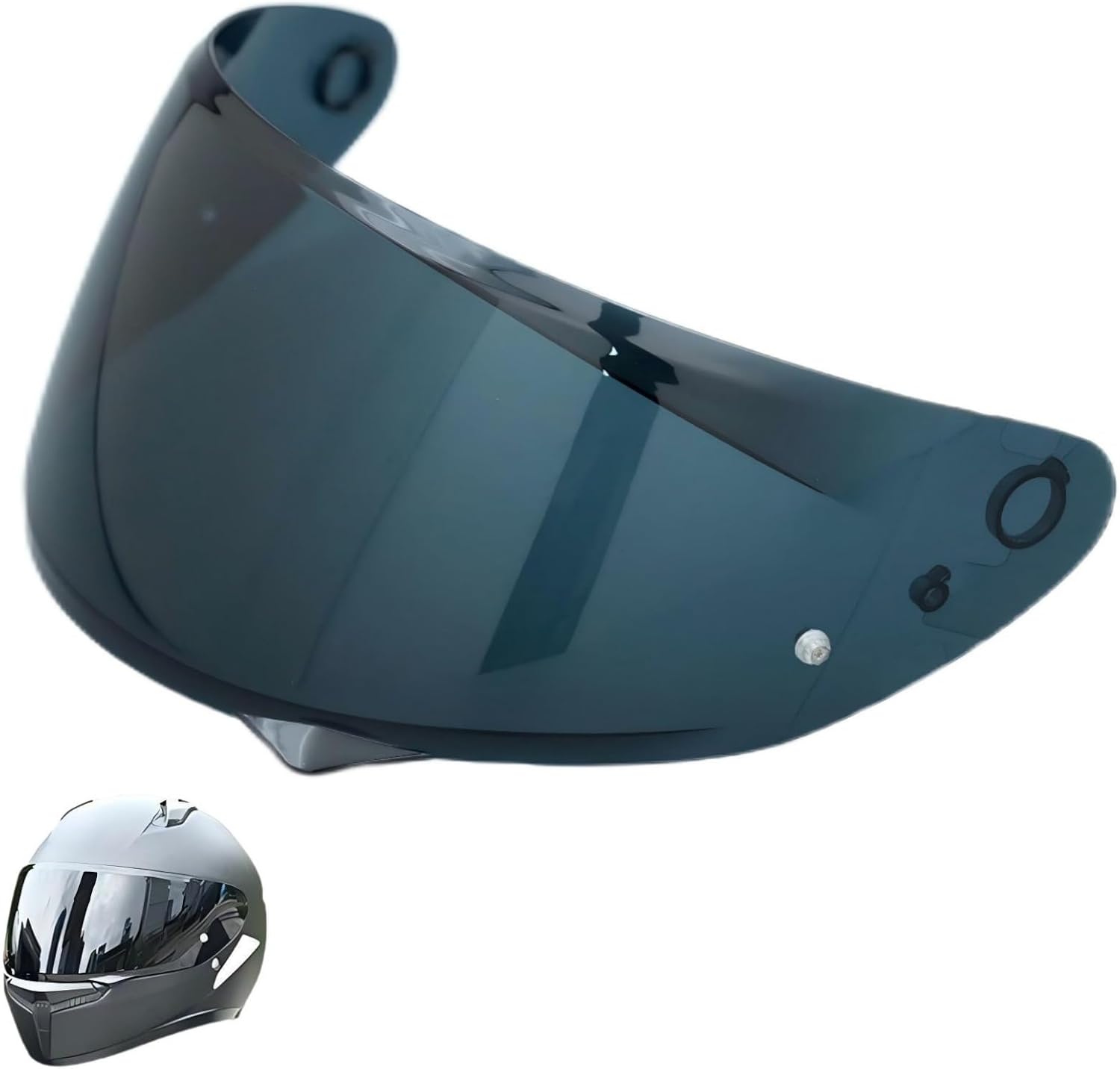オートバイヘルメットシールド ミラー バイク ヘルメット シールド