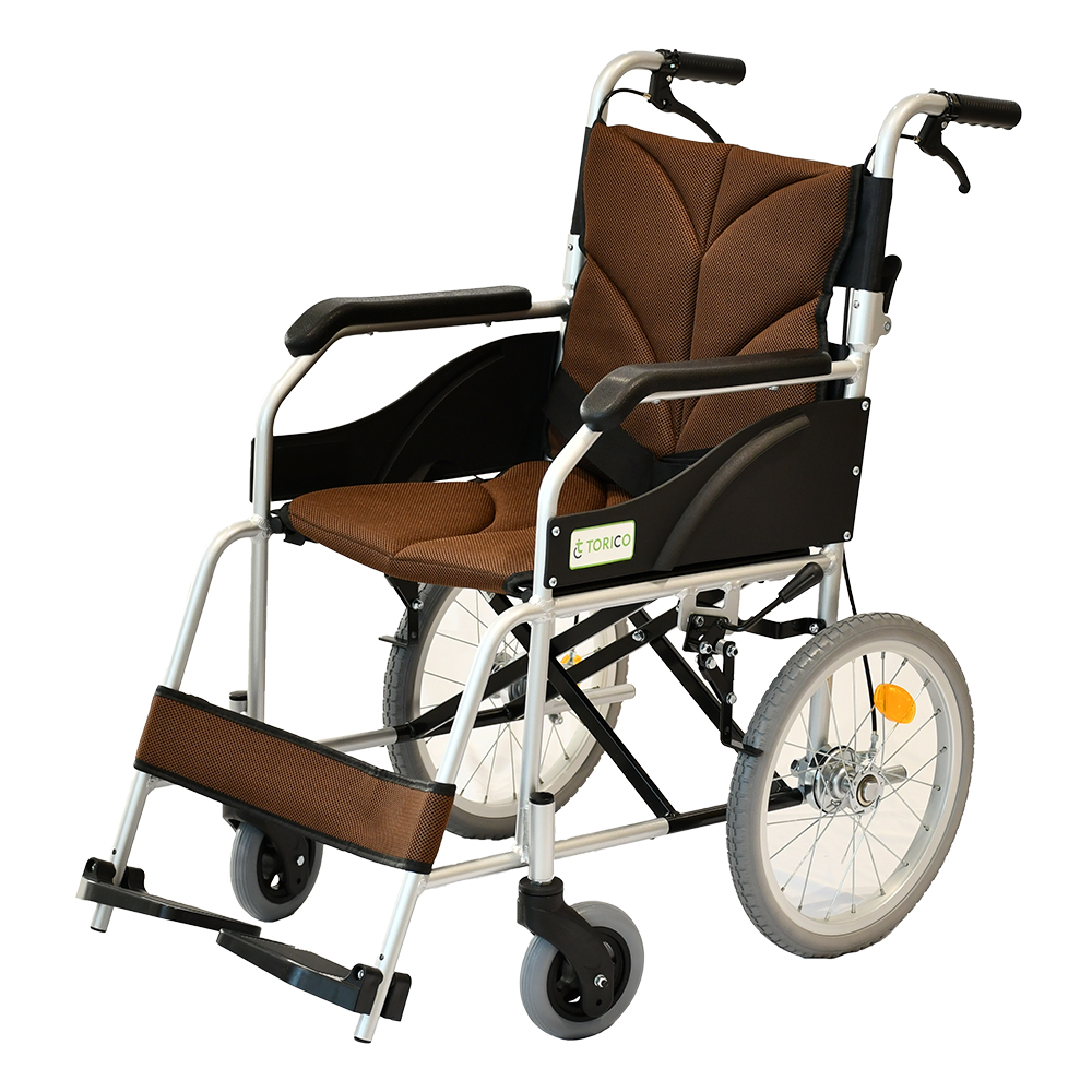 車椅子 介助式 軽量 コンパクト ノーパンクタイヤ スタンダード 車いす