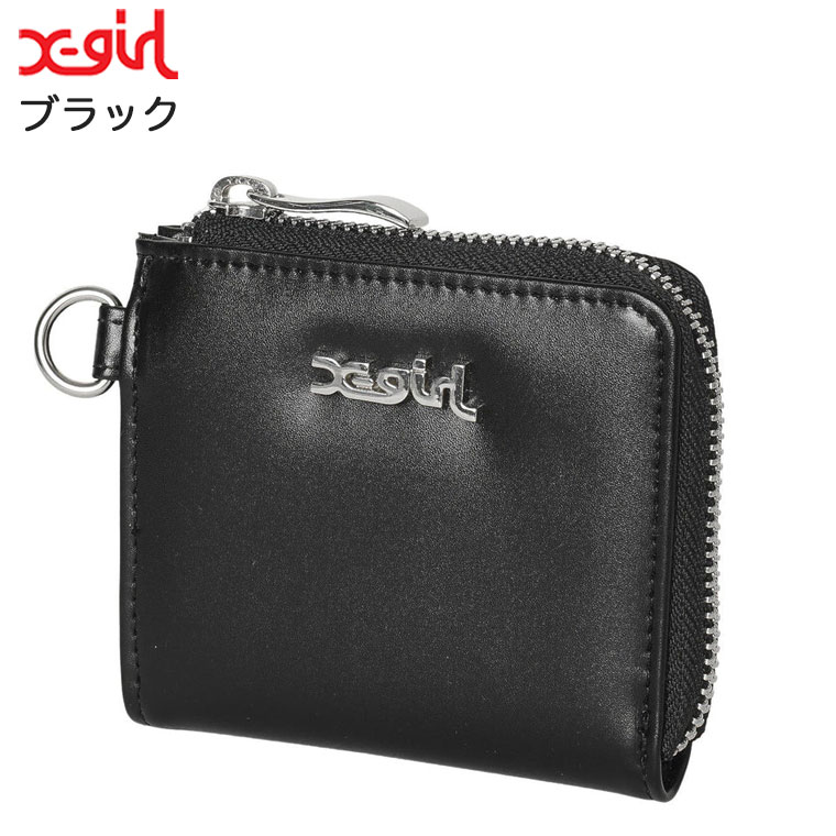 X-girl（エックスガール） X-girl FAUX LEATHER ZIP MINI WALLET 財布