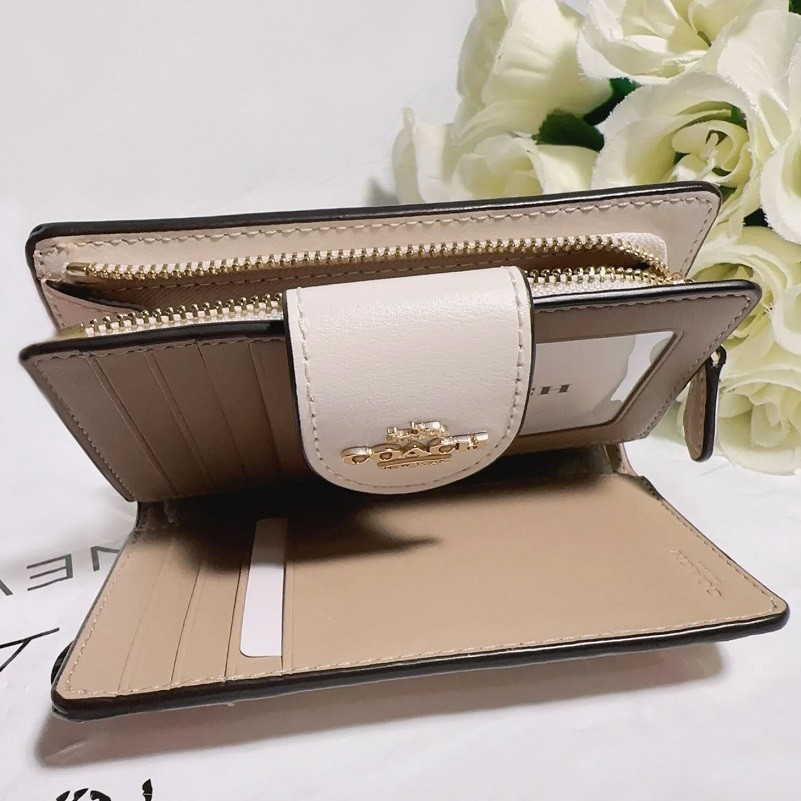 COACH（コーチ） 新作セール CQ146 二つ折り財布 ファクトリー 2024