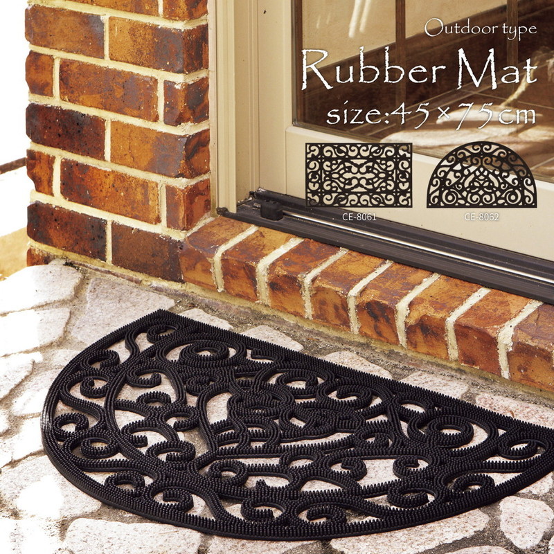 HAGiHARA（萩原） 玄関マット 屋外用 室外用 ドアマット ラバーマット