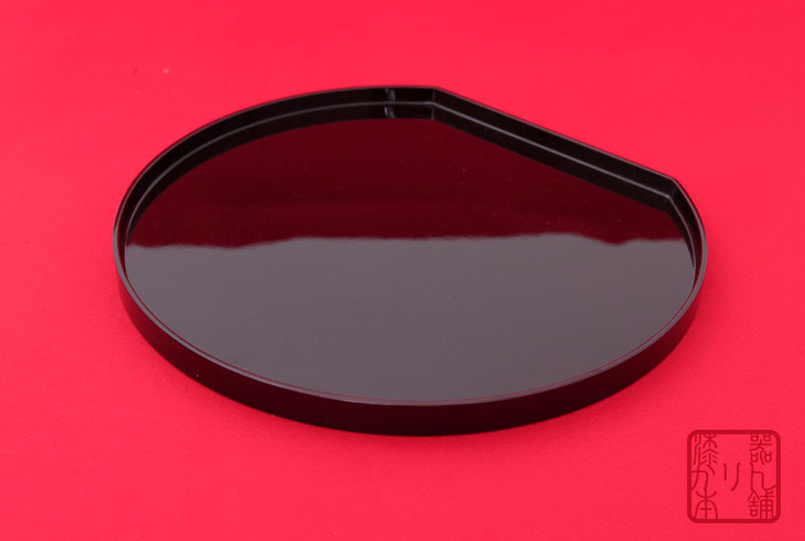 半月盆 紀州漆器 溜塗り 春慶塗 2種より 送料無料 : 曲げわっぱ弁当箱