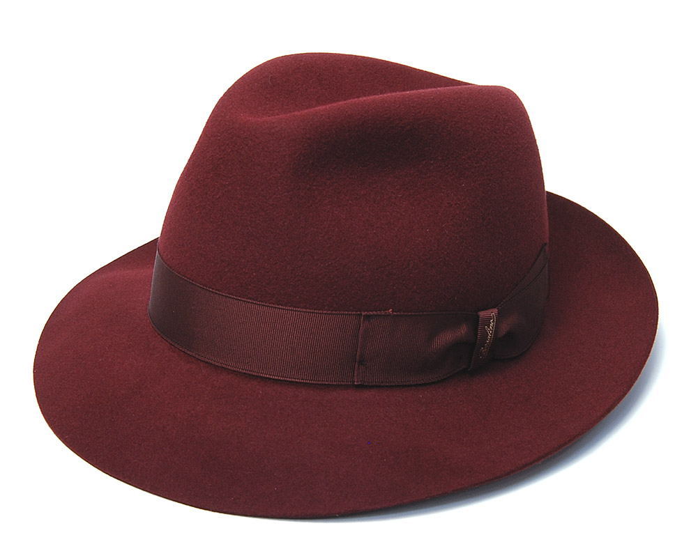 Borsalino（ボルサリーノ） ファーフェルト中折れ帽 390054 ハット