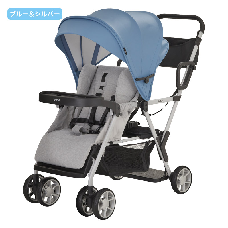 カトージ（KATOJI） ベビーカー 二人乗りベビーカー 二人でゴー