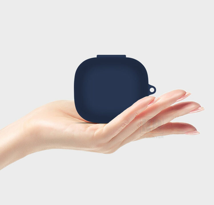 Beats Powerbeats Fit ケース シリコン シンプル カラビナ付き 保護