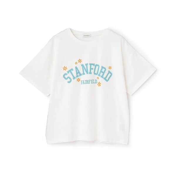 LOVETOXIC フラワーカレッジ 半袖Tシャツ ラブトキシック 刺繍 女の子