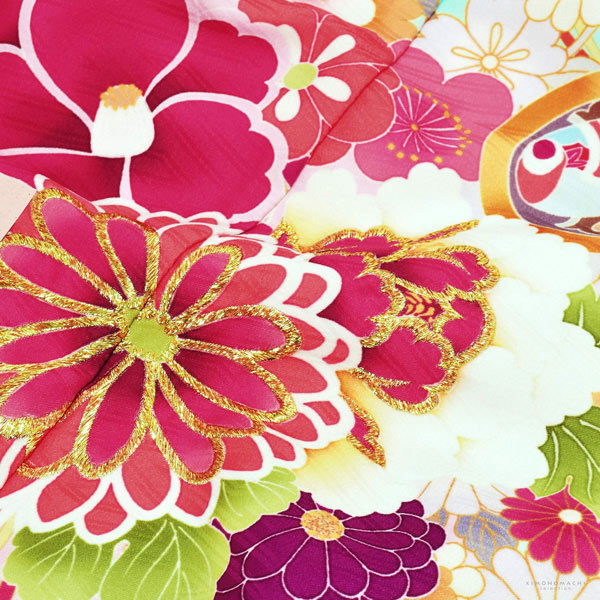 七五三 着物 7歳 ブランド 四つ身着物セット Shikibu Roman 式部浪漫