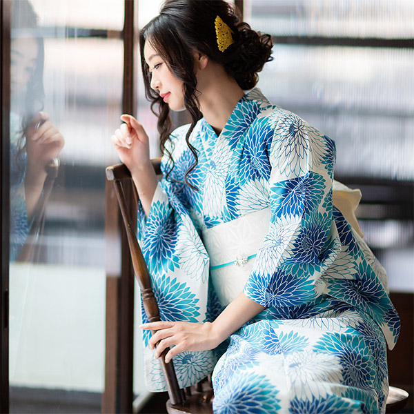 浴衣 セット レディース 大人 浴衣セット 浴衣3点セット（浴衣＋帯+