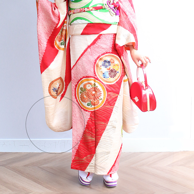 kimono cafe（キモノカフェ） つばさ 長襦袢の袂のとびだし防止 重り