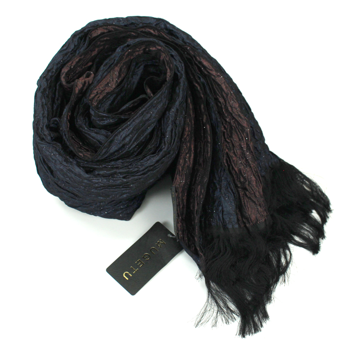 着物ショール 無月 MUGETU シルク 大判 ふくれ織 日本製 ふわふわ 暖か