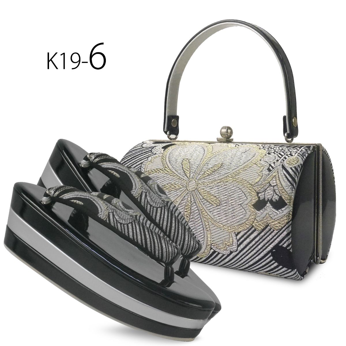 草履バッグセット（色：ホワイト系）｜和装履物｜ファッション