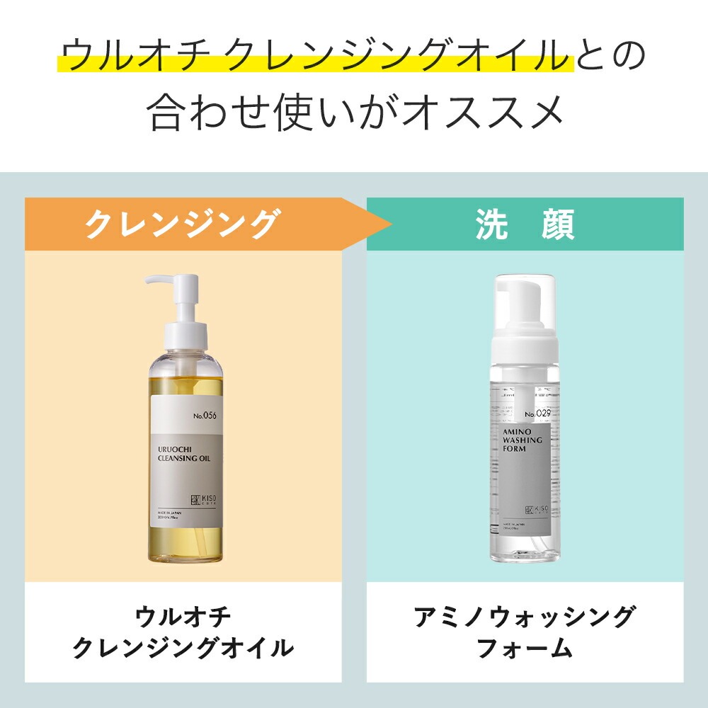 KISO 洗顔 洗顔フォーム 泡洗顔 キソ アミノウォッシングフォーム