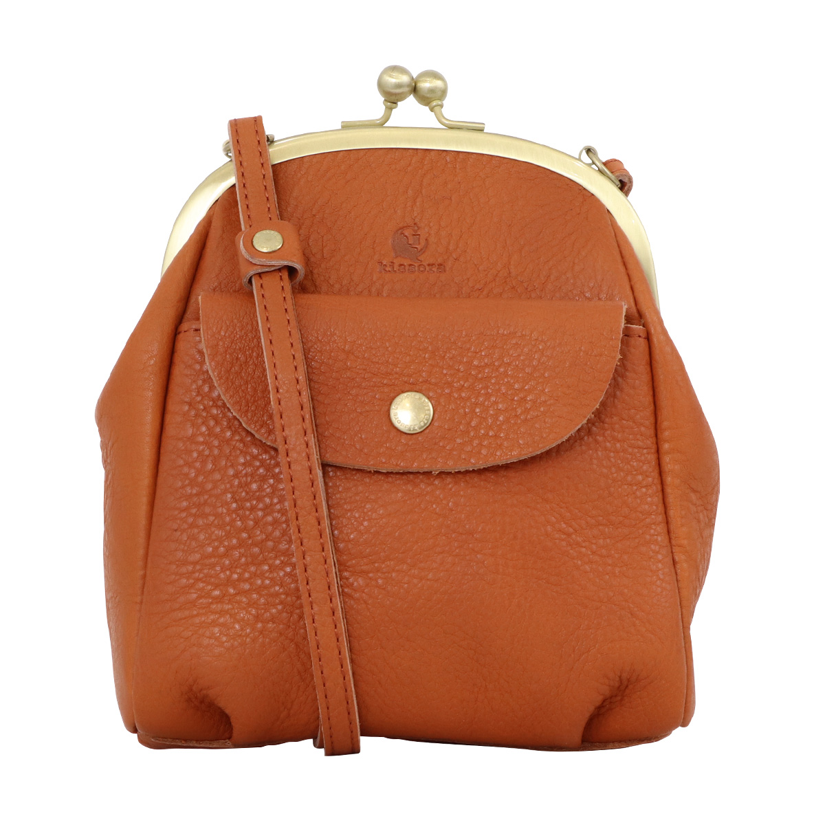 kissora（キソラ） ショルダーバッグ 本革 トミー がま口 レディース