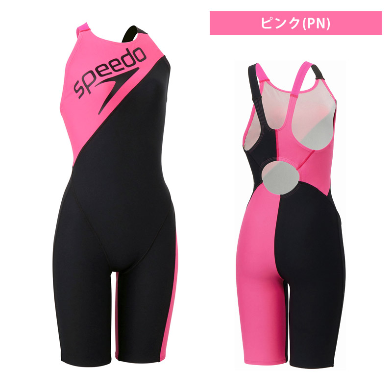 speedo（スピード） レディース 競泳水着 練習用 パネルターンズニー