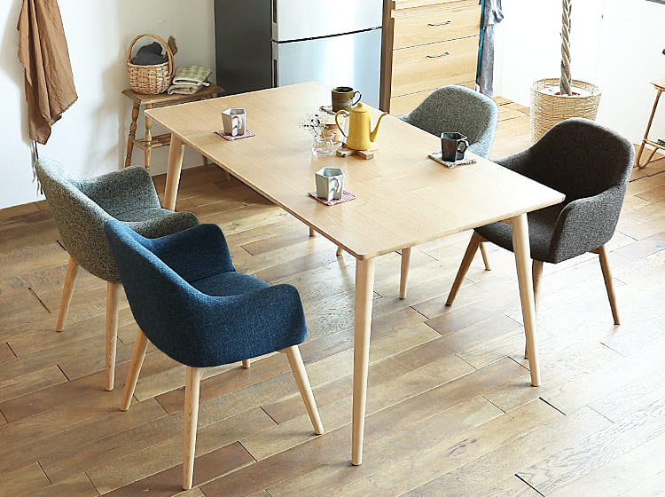 ダイニング5点セット Orois(オロワーズ) ダイニングテーブル 5点セット