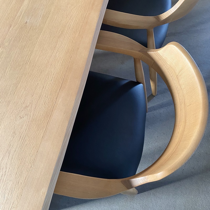 河口家具製作所 ダイニングチェア 北欧 単品 おしゃれ ダイニング