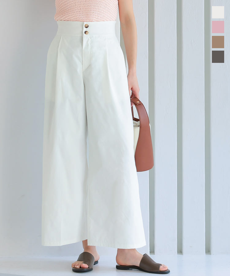 KOBE LETTUCE（神戸レタス） ワイドパンツ レディース ボトムス 夏 春