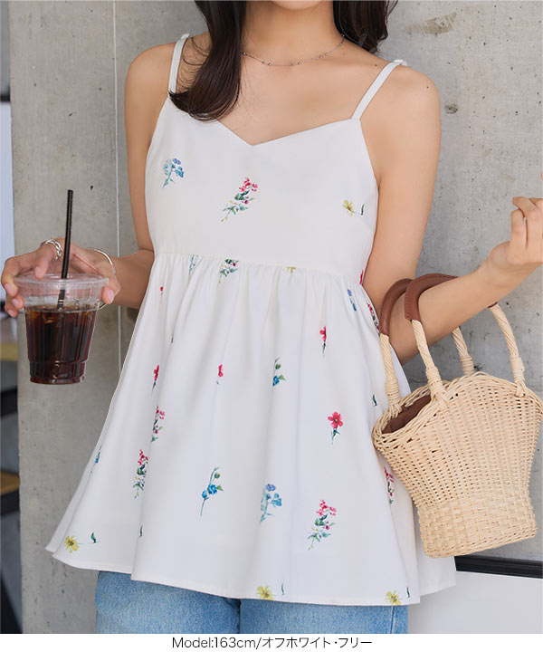 KOBE LETTUCE（神戸レタス） キャミソール チュニック トップス