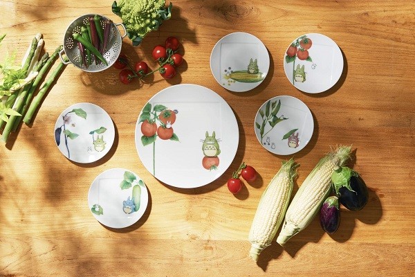 ノリタケ Noritake となりのトトロ約15.5cmプレートセット 絵変わり5枚