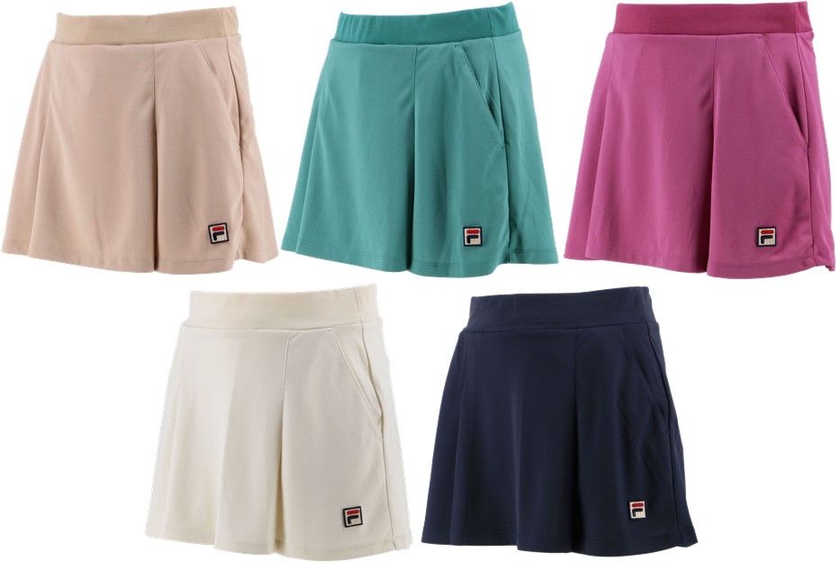 FILA（フィラ） テニスウェア レディース スコート VL2530 2022FW