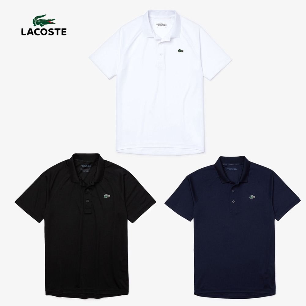 LACOSTE（ラコステ） テニスウェア メンズ ウルトラドライ鹿の子地
