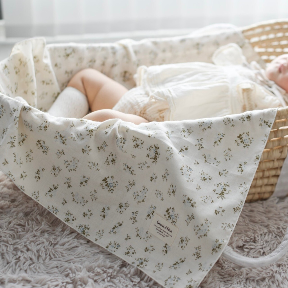 天使のおくるみ ダブルガーゼ ブランケット おくるみ 70cm×90cm