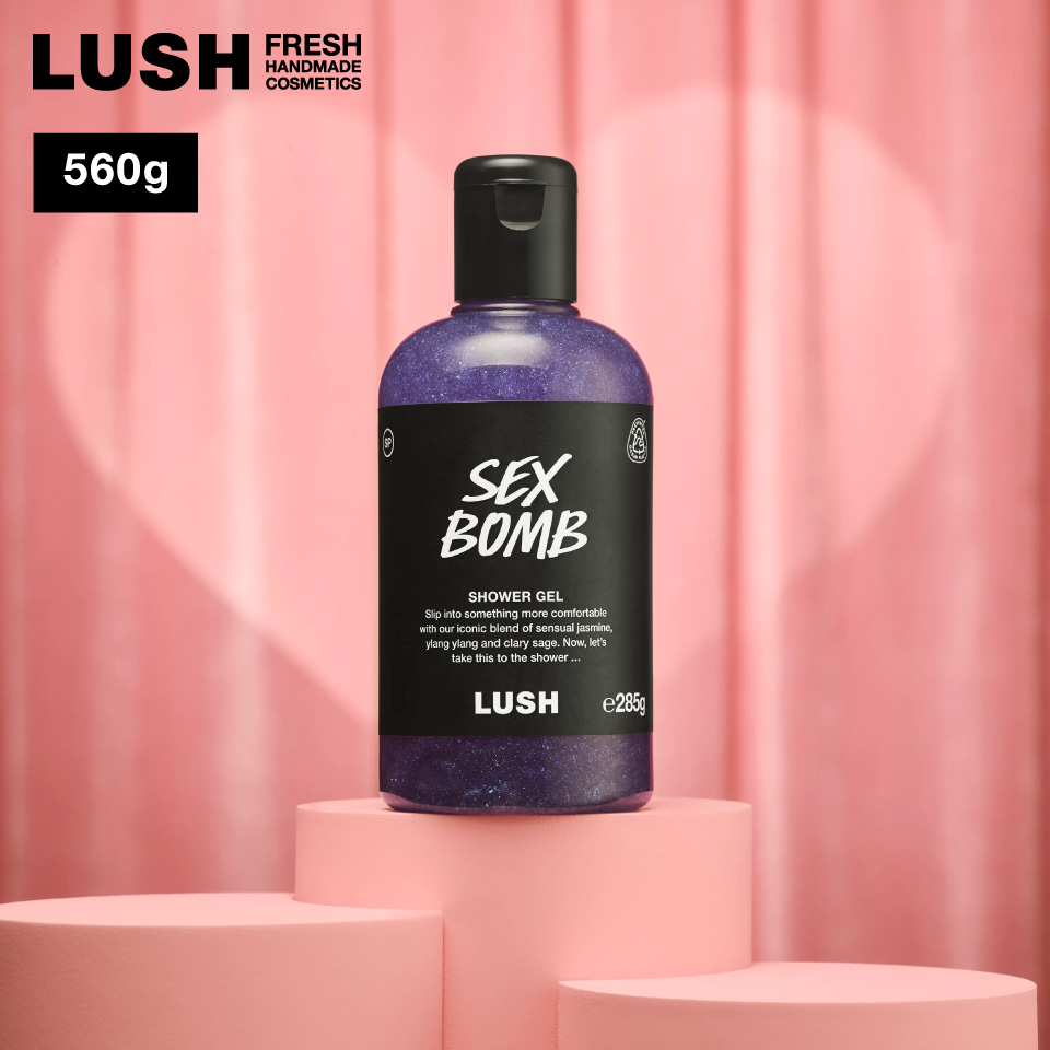 LUSH（ラッシュ） セクシー・ダイナマイト シャワージェル 560g V 限定