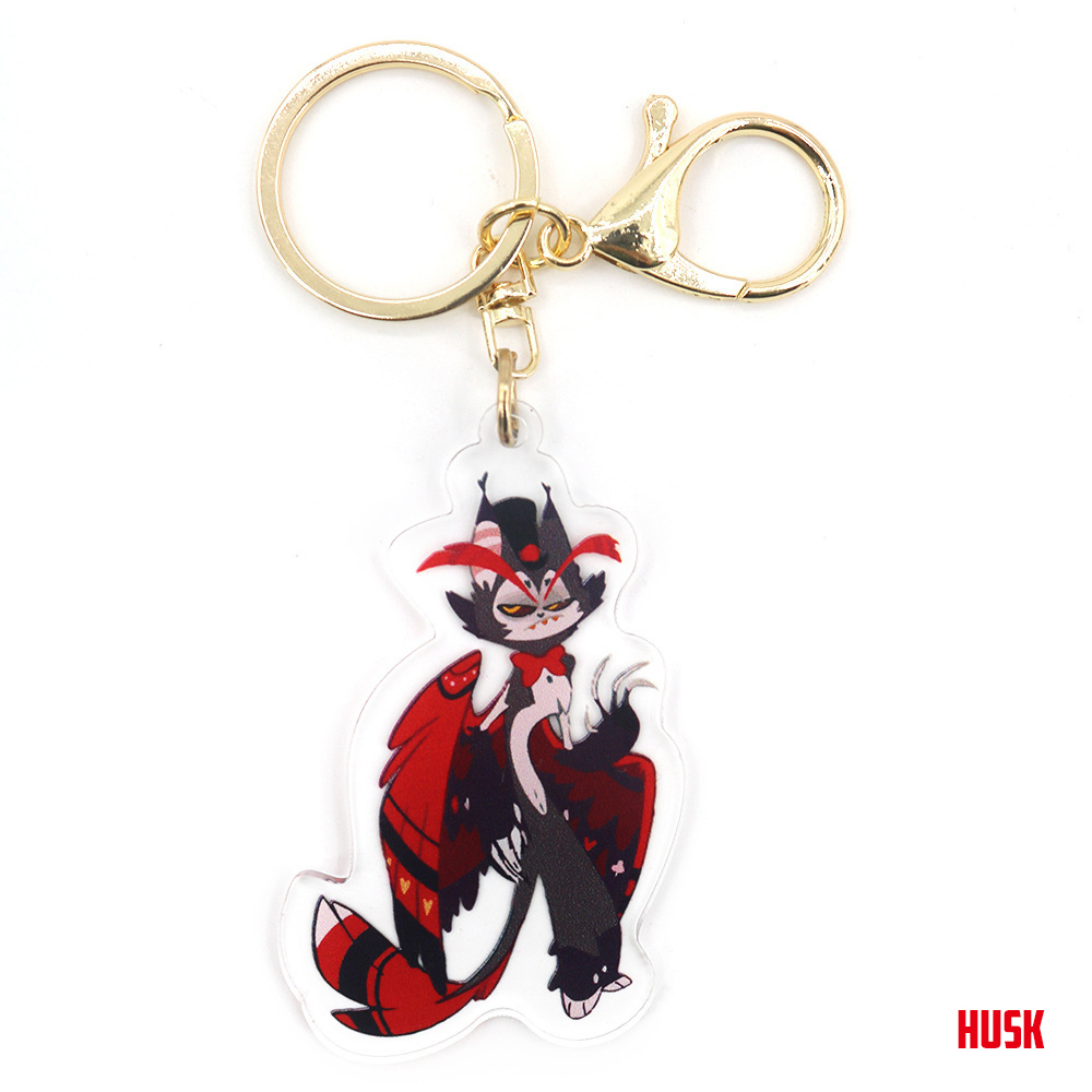 ハズビンホテルへようこそ！ アクリル キーホルダー キーリング Hazbin