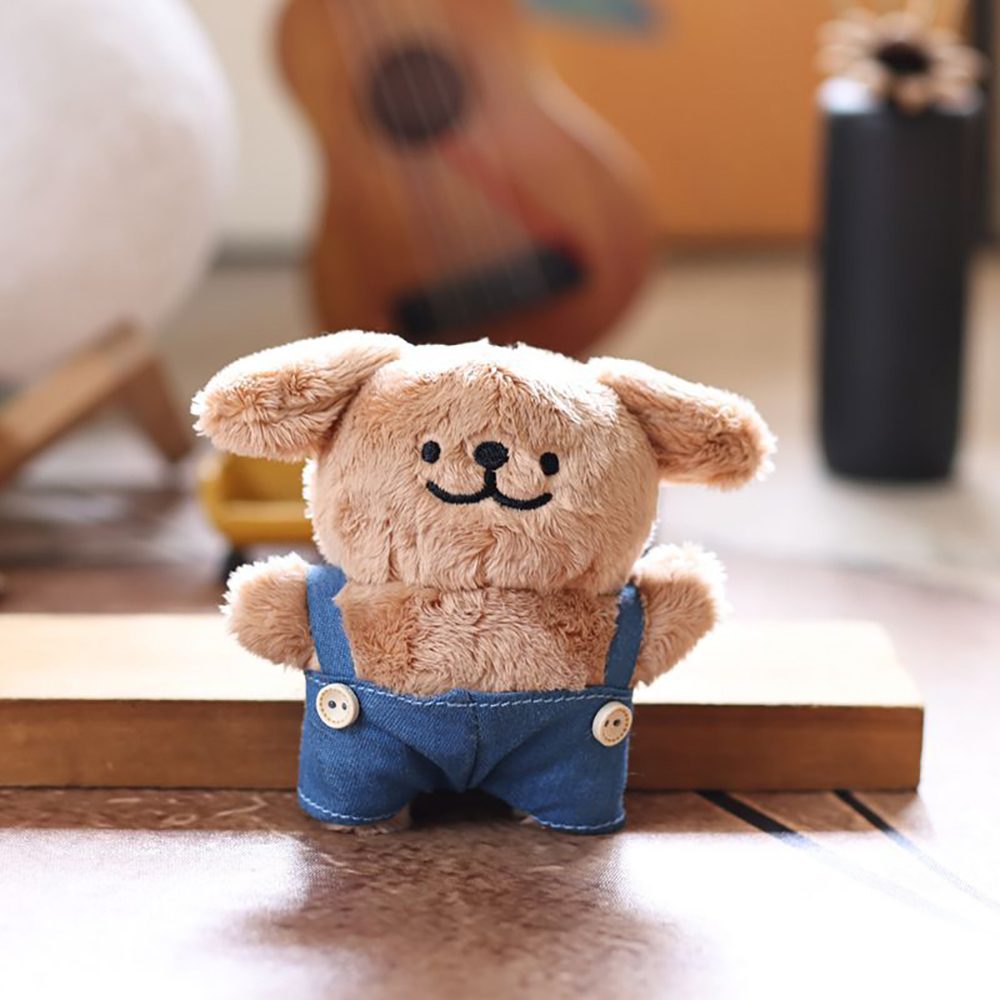 モルチーズとレトリーバ ぬいぐるみ キーホルダー Maltede & Retriever