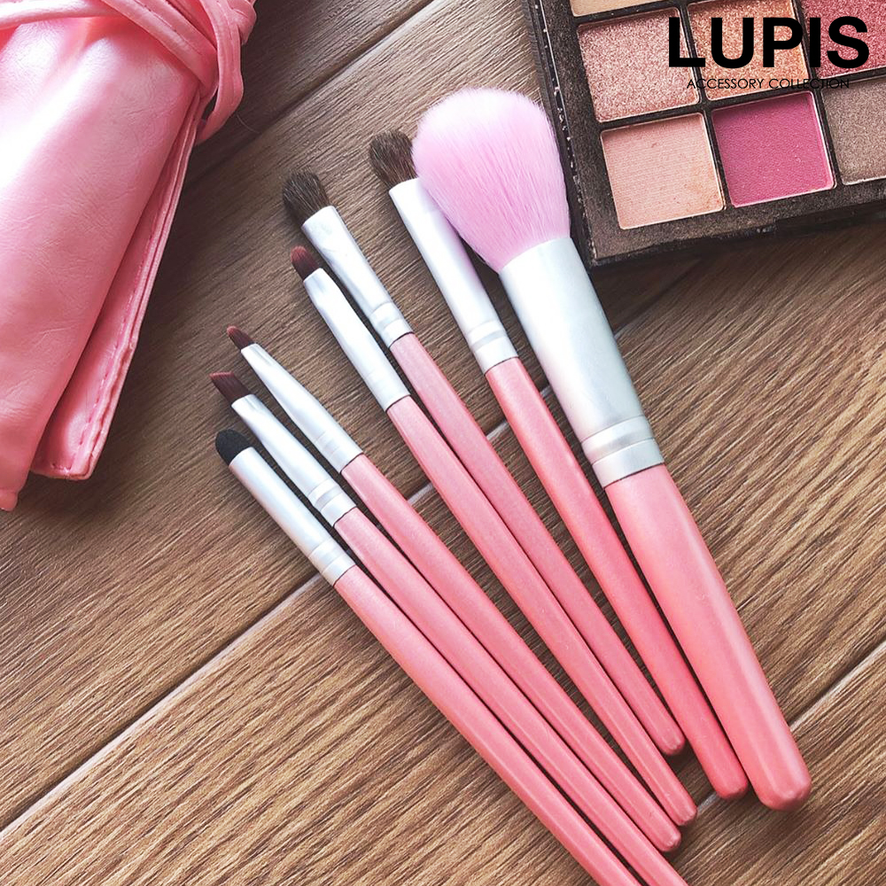 メイクブラシ コスメブラシ 化粧ブラシ セット 7本セット ケース付き