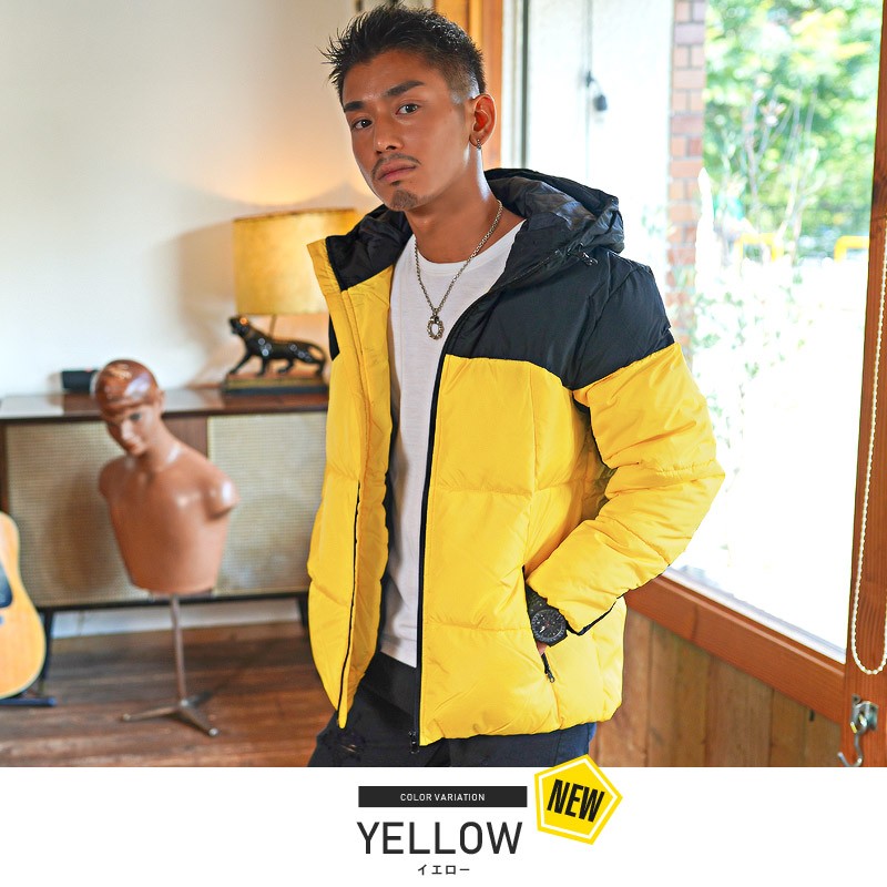 中綿ジャケット メンズ ジャケット ブルゾン 中綿 ハイネック