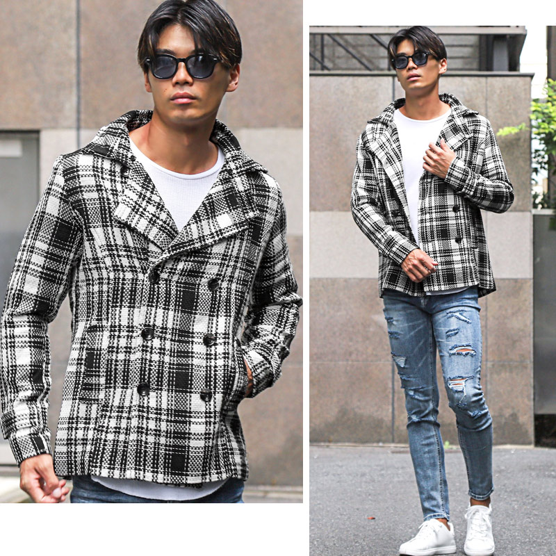 Bernings Sho バーニングショー コート メンズ ハーフ丈 ハーフコート