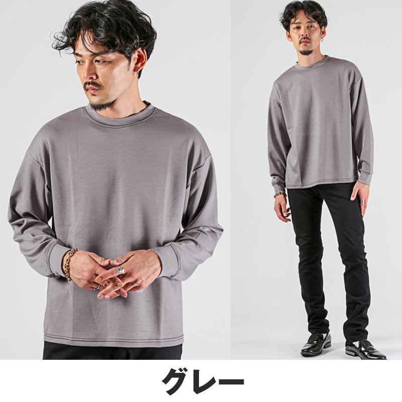 ロンT 長袖Tシャツ Tシャツ 長袖 メンズ ロングスリーブ 日焼け防止