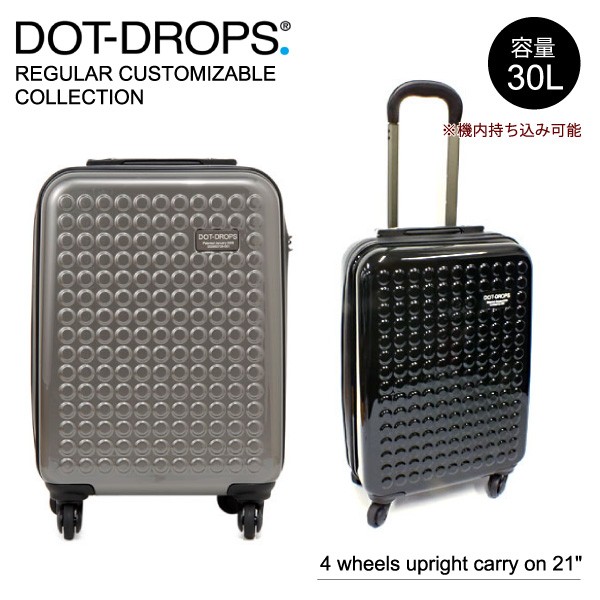 ドットドロップス バッグ スーツケース キャリーバッグ キャリーケース