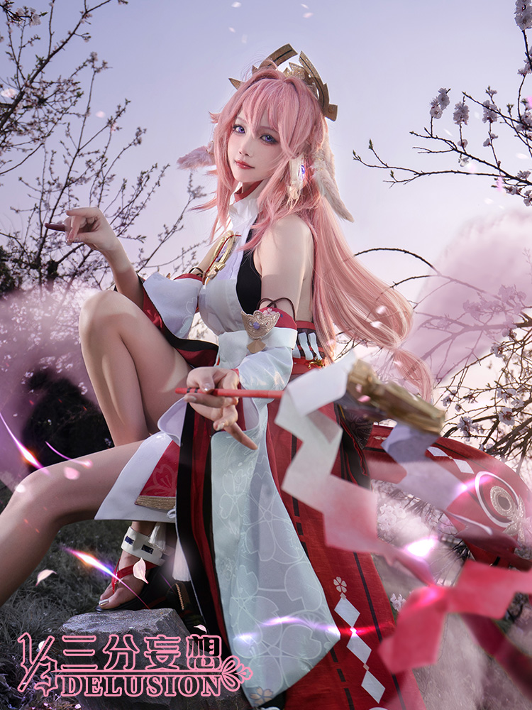 三分妄想1/3Delusion】原神 Genshin 八重神子-やえ みこ 2.0改良