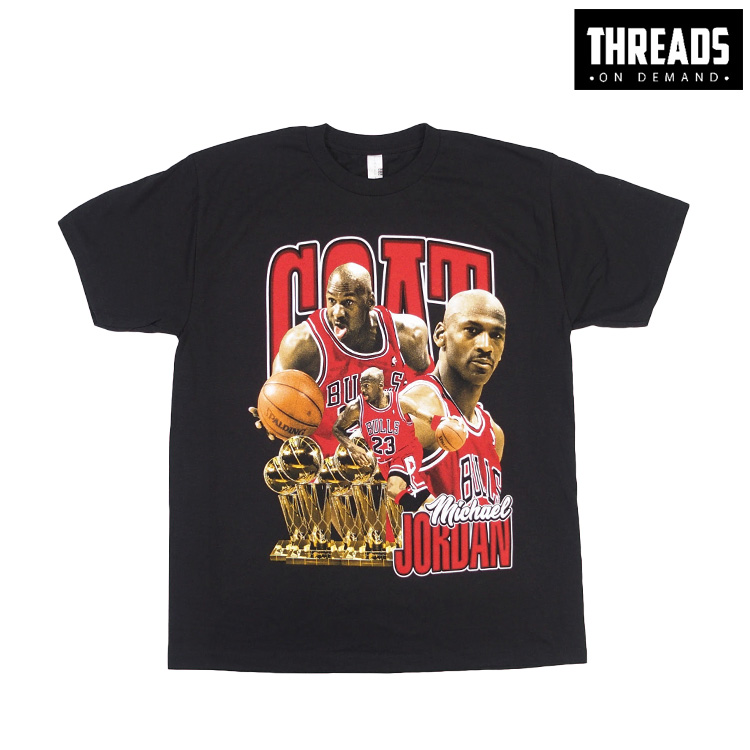 THREADS ON DEMAND Tシャツ 半袖 JORDAN マイケルジョーダン デザイン