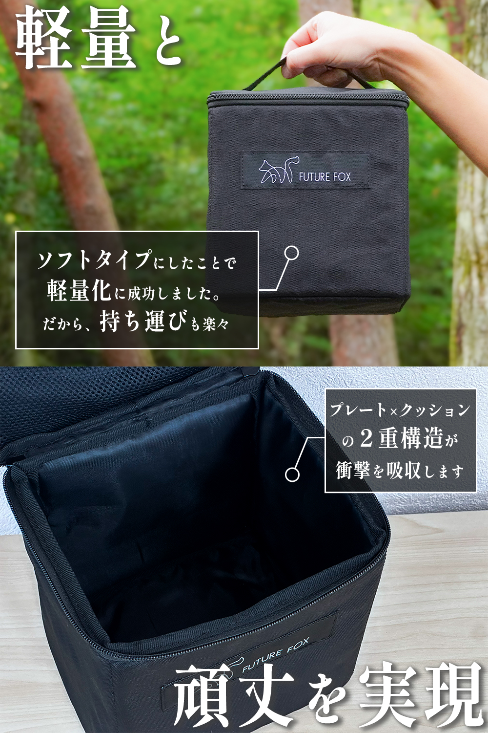 FUTURE FOX アイロンストーブ 専用 収納ケース ソフトケース : FUTURE