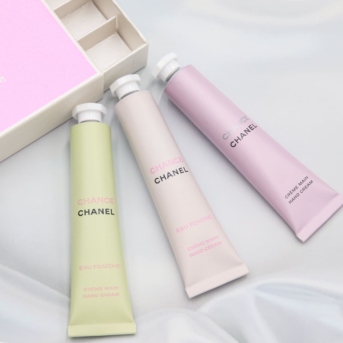 シャネル チャンス オー タンドゥル ハンドクリーム 3本セット CHANEL