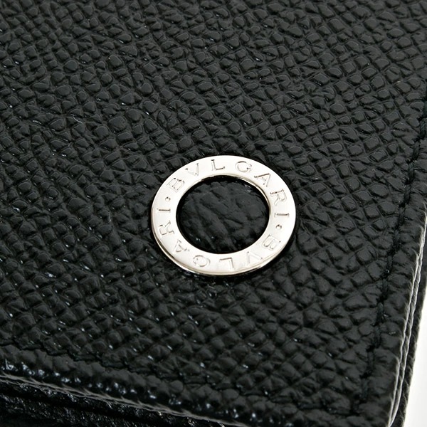 BVLGARI（ブルガリ） カードケース 名刺入れ メンズ 正規品 レザー 本