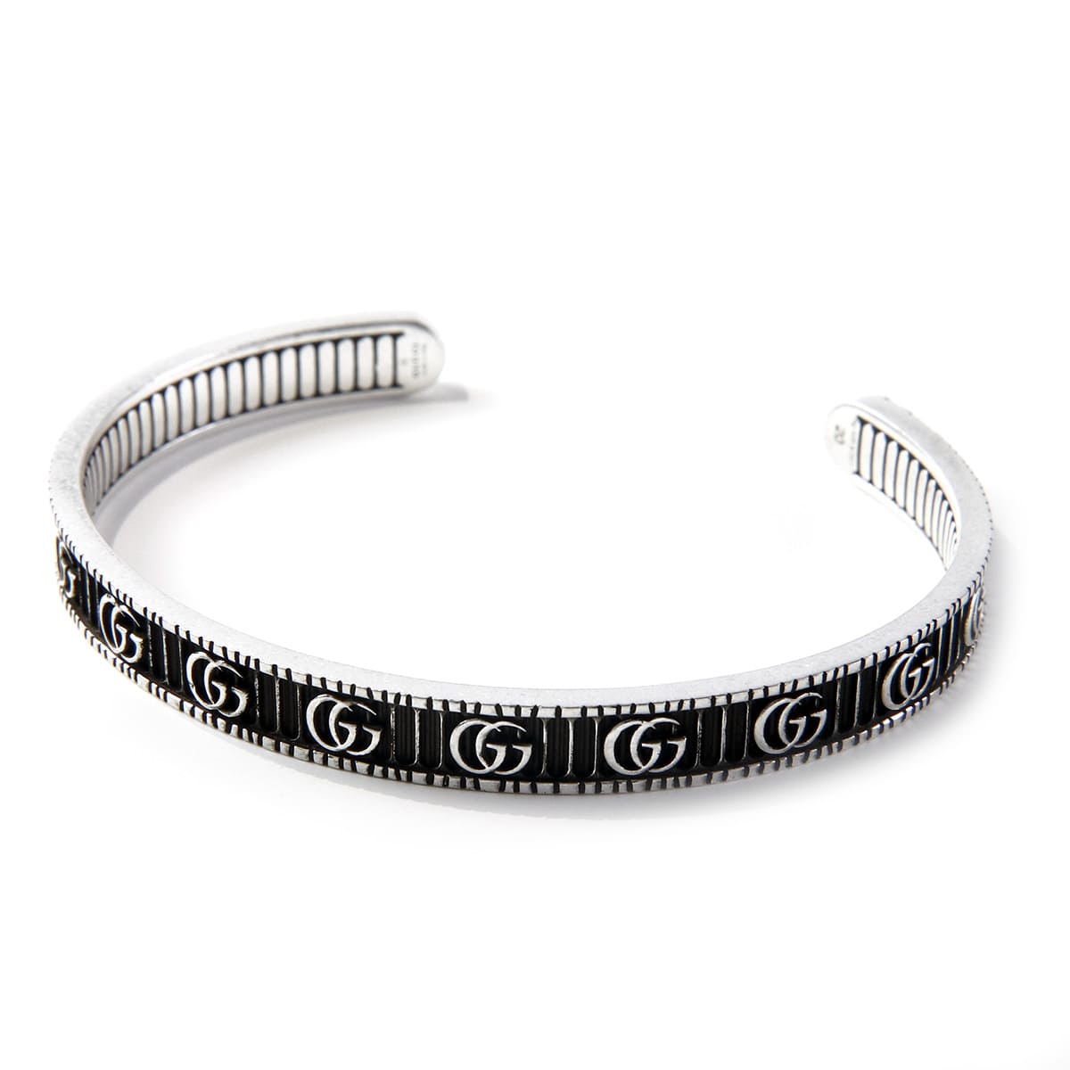 GUCCI（グッチ） ブレスレット メンズ 正規品 バングル ダブルG