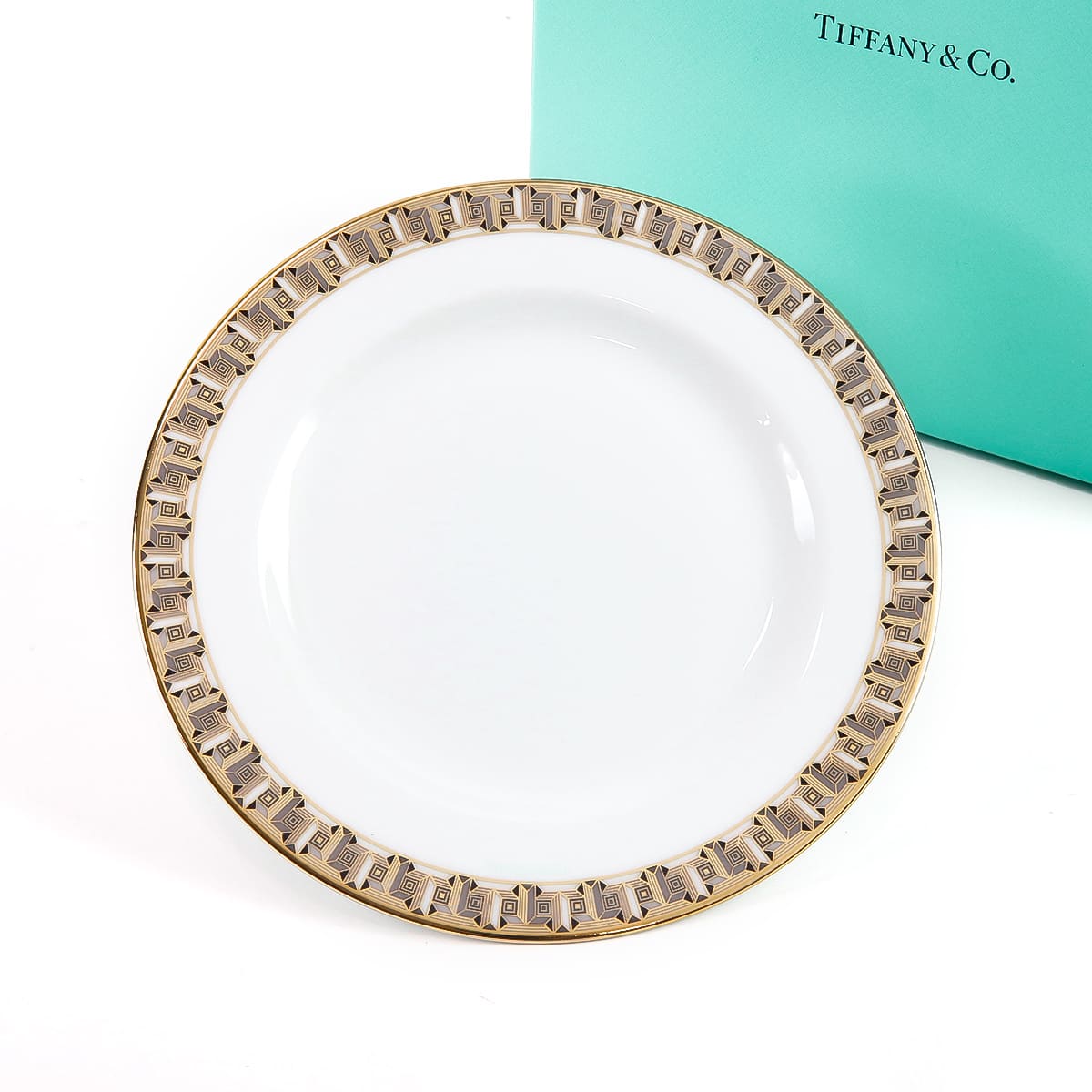 ティファニー 食器 結婚祝い TIFFANY＆Co プレート 皿 T トゥルー